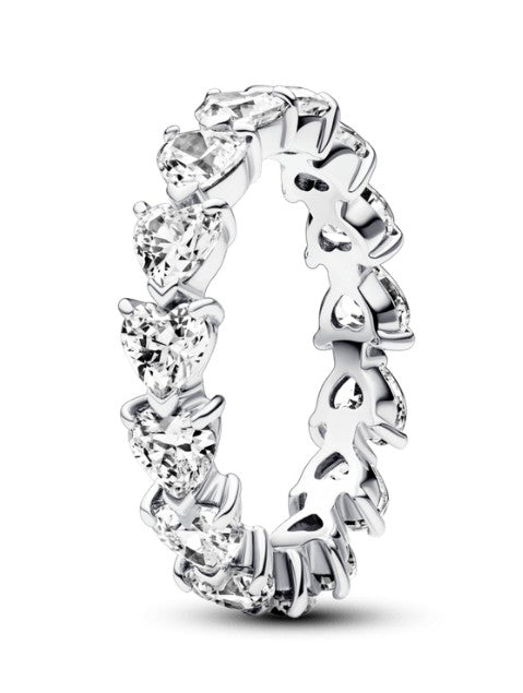 Anillo Eternidad de Corazones