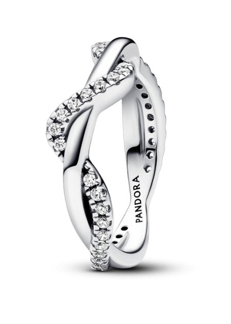 Anillo Ola Entrelazada