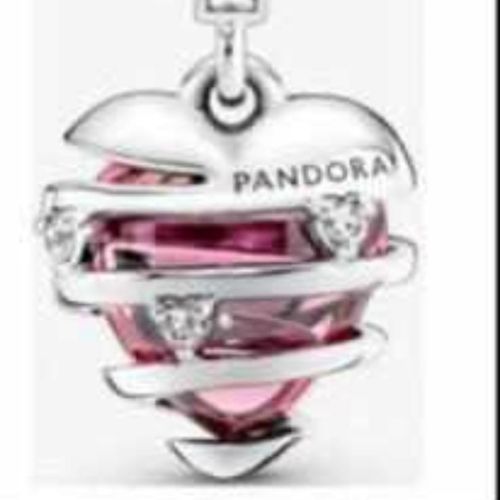 Charm corazón encapsulado