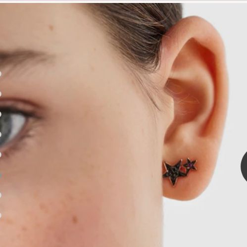 Tous Arete Oso Colgante Gold Rose