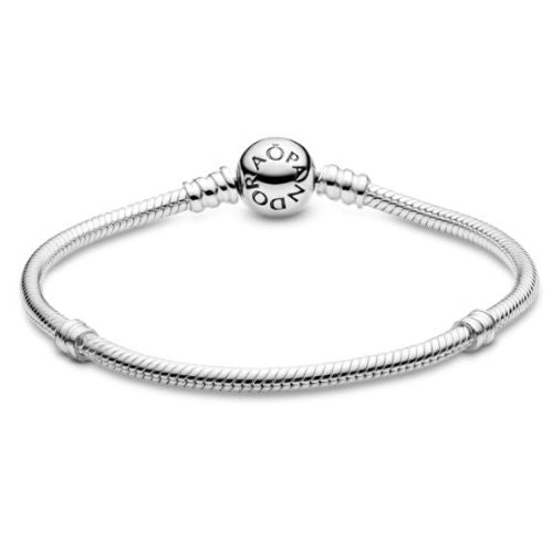 Brazalete bola clasico con corazon pequeño zirconia al reverso