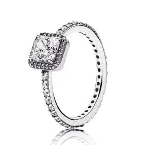 Anillo cuadrado pandora