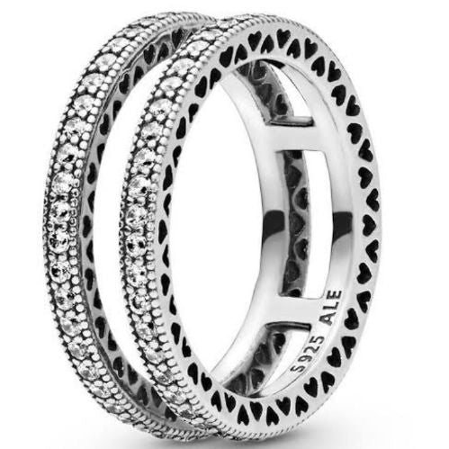 Anillo doble argolla