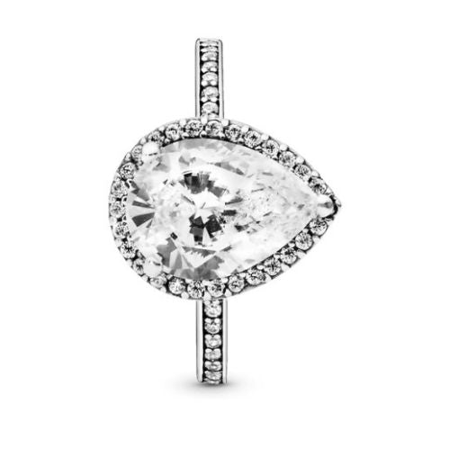 Anillo gota grande