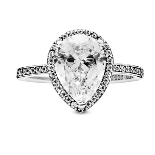 Anillo gota grande
