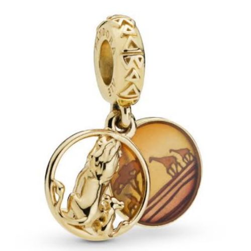 Charm Rey Leon Medallon