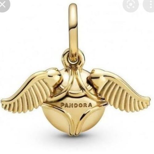 Charm Harry Potter Snitch Dorada