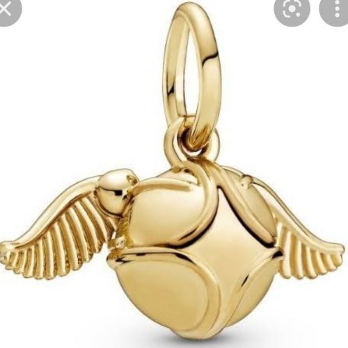 Charm Harry Potter Snitch Dorada