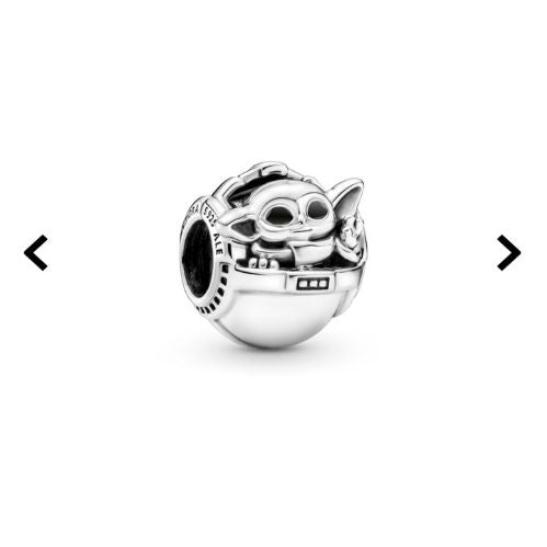 Charm Starwars Baby Yoda Capsula