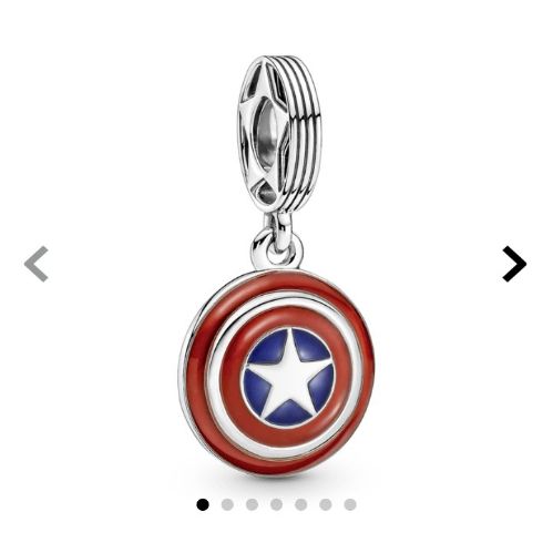 Charm Escudo Capitan America