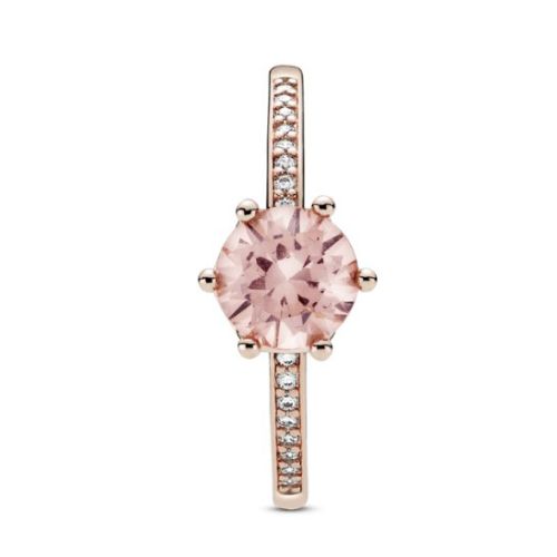 Anillo Corona Deslumbrante Rose Gold