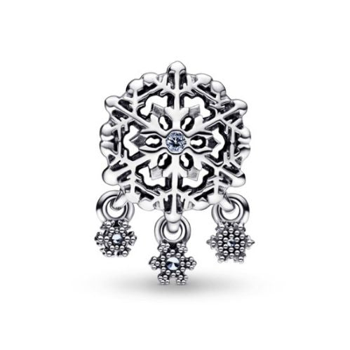 Charm Copo de Nieve con Colgantes