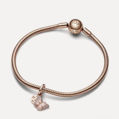 Charm Mariposa Rosa