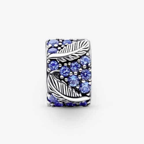 Charm Clip Hoja Azul