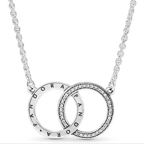 Collar aro entrelazado