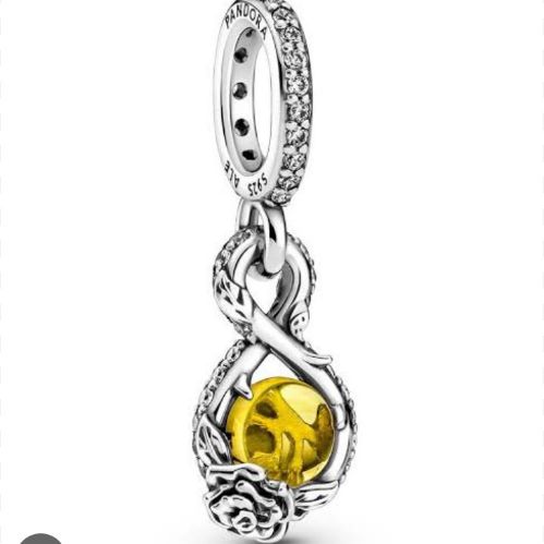 Charm Bella Bestia Flor Amarilla