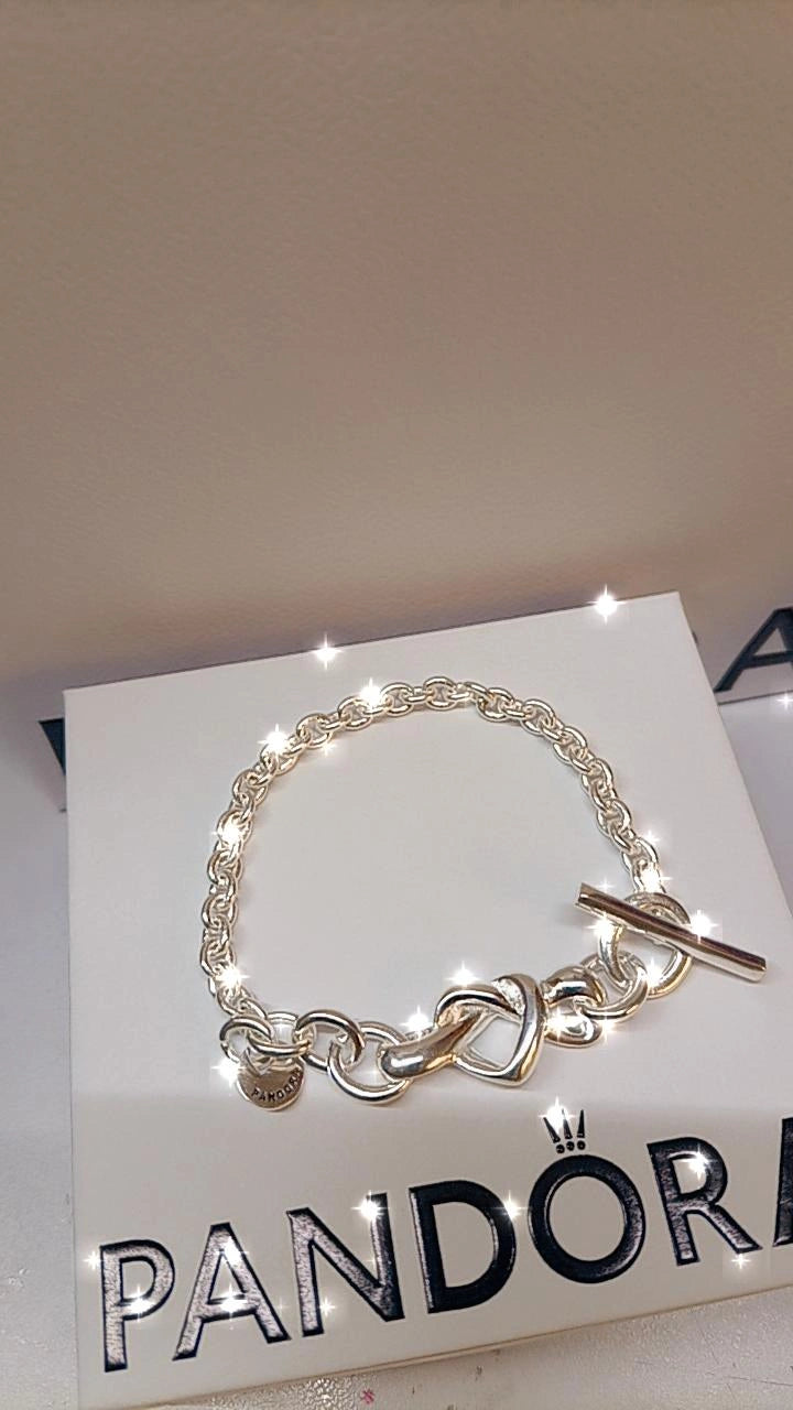 Brazalete nudo infinito pandora