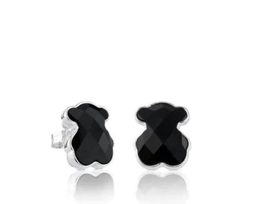 Tous Arete chico Onix Plata