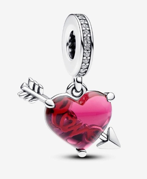 Charm Corazon Love Flecha