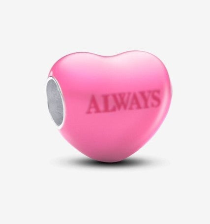 Charm corazon cambia de color