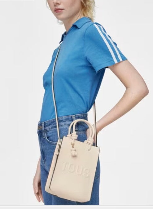 Tous Bolsa Pop Mini beige nudos