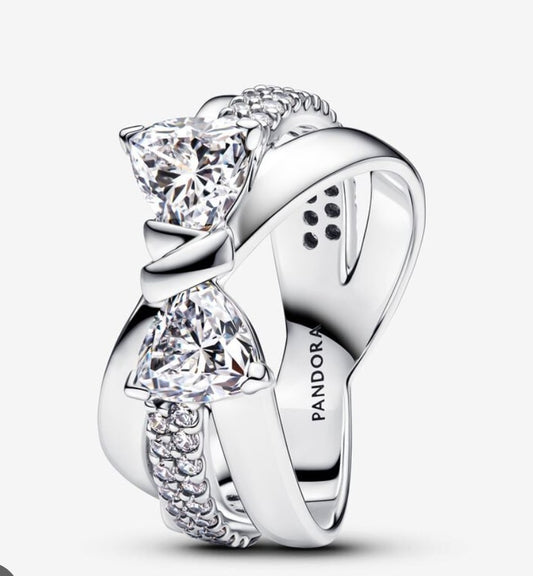 Anillo moño grueso