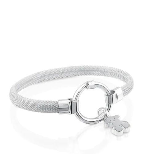 Tous pulsera mesh plata