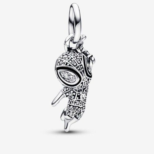 Charm Dije Spiderman Silver