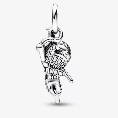 Charm Dije Spiderman Silver