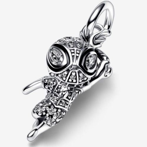 Charm Dije Spiderman Silver