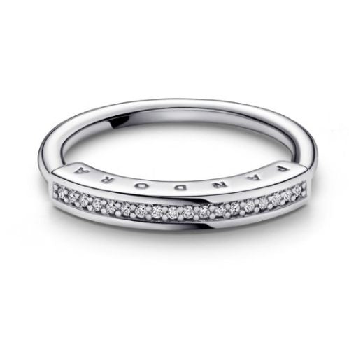 Anillo I-D pave