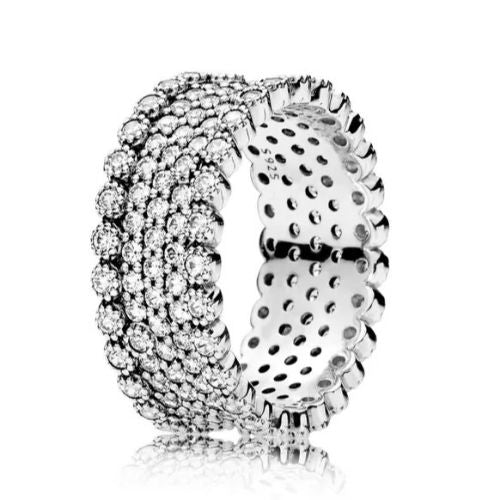 Anillo grueso zirconia