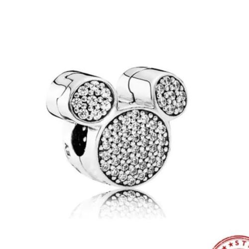 Charm Clip Mickey Zirconia