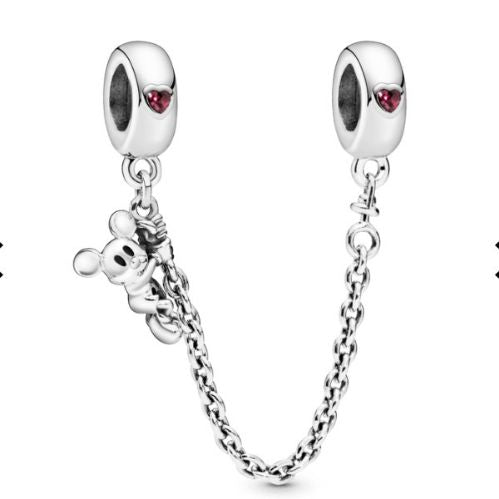 Charm Cadena de Seguridad Mickey