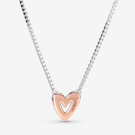 Collar  zirconia rosa forever
