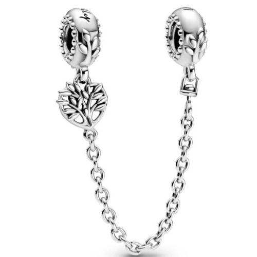 Charm cadena de seguridad arbol de la familia