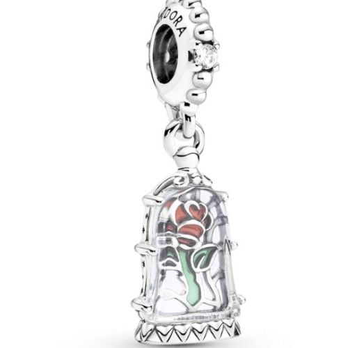 Charm Rosa Bella y Bestia