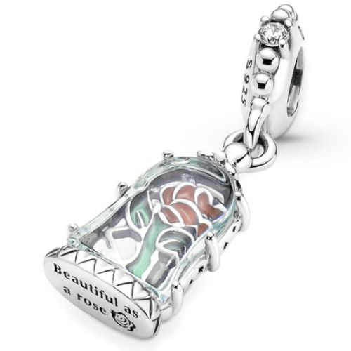 Charm Rosa Bella y Bestia