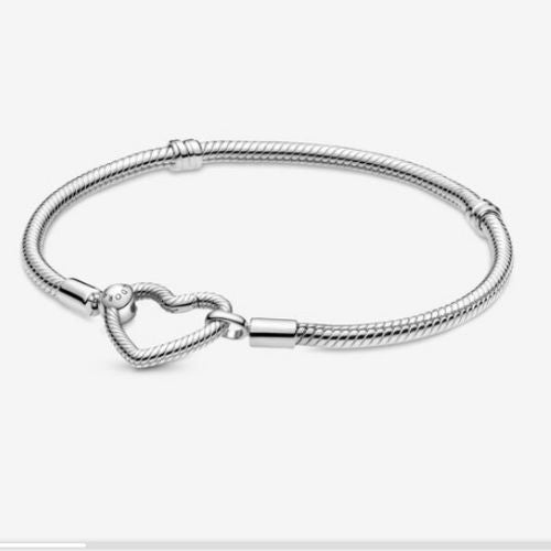 Brazalete broche corazon 18